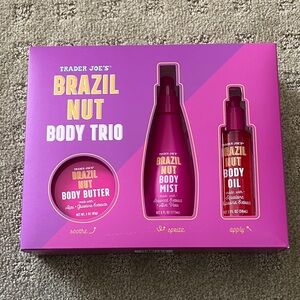 Trader Joe’s Brazil Nut Body Trio